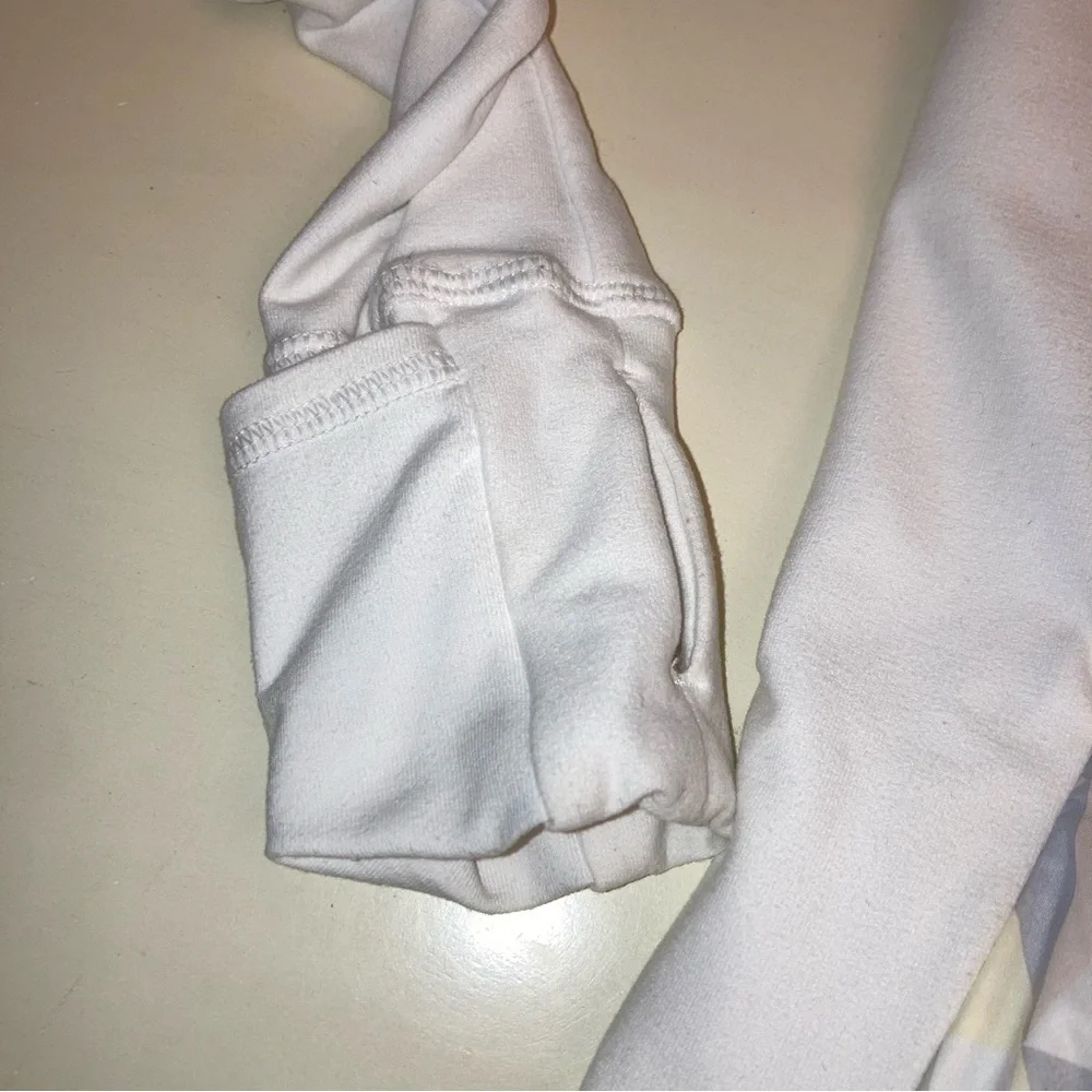 lululemon athletica White and Gray Puffer Jacket